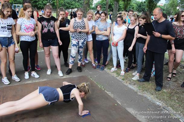 Спортивні заходи в ННІ № 2 з нагоди відзначення Міжнародного олімпійського дня