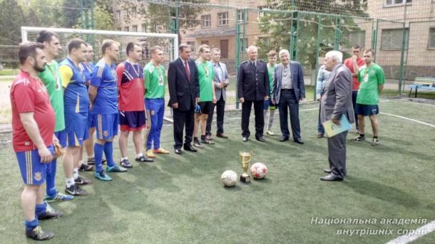 Визначився переможець турніру з міні-футболу серед працівників НАВС «Кубок Решка»