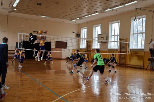 Збірна НАВС виборола бронзу на чемпіонаті МВС України з волейболу