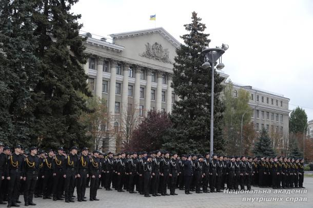 Першокурсники склали Присягу працівника Національної поліції