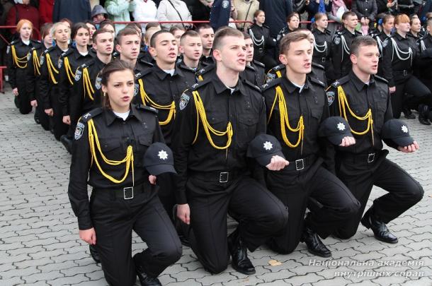 Першокурсники склали Присягу працівника Національної поліції