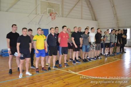 Чемпіонат з гирьового спорту в Національній академії внутрішніх справ 