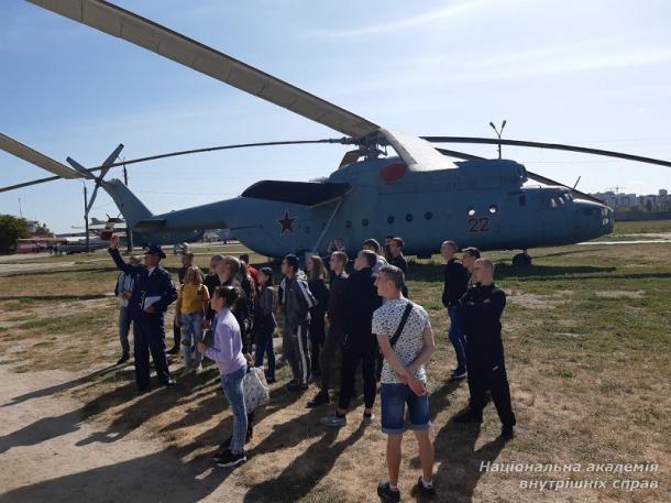 Першокурсники відвідали Державний музей авіації України