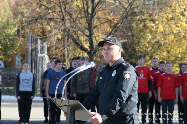 До дня захисника України в ННІ № 3 відкрили пам’ятний знак