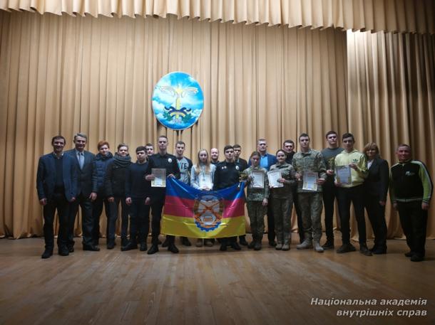 Церемонія нагородження чемпіонів військово-спортивних змагань