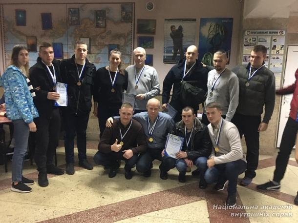 Бронзові призери чемпіонату з плавання  серед силових підрозділів міста Києва