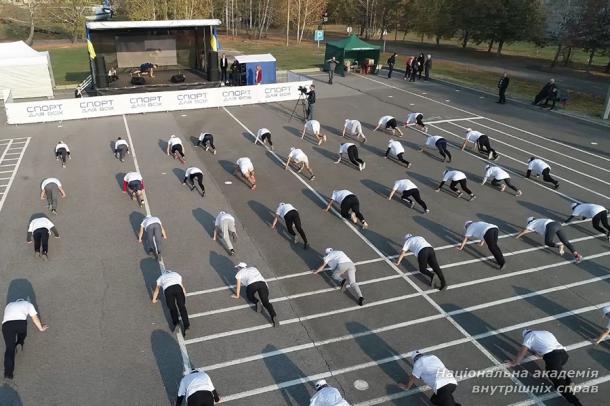 Всеукраїнський день спортивної ходьби в НАВС