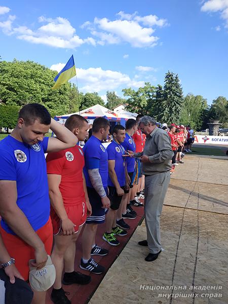 Бронзові призери Чемпіонату України з перетягування канату