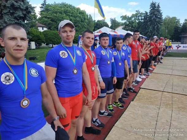 Бронзові призери Чемпіонату України з перетягування канату