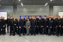 Бінарне заняття з курсантами за участю представника Департаменту головної інспекції та дотримання прав людини НПУ Фото