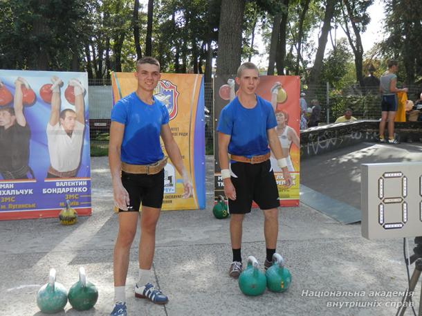 Призові місця з гирьового спорту